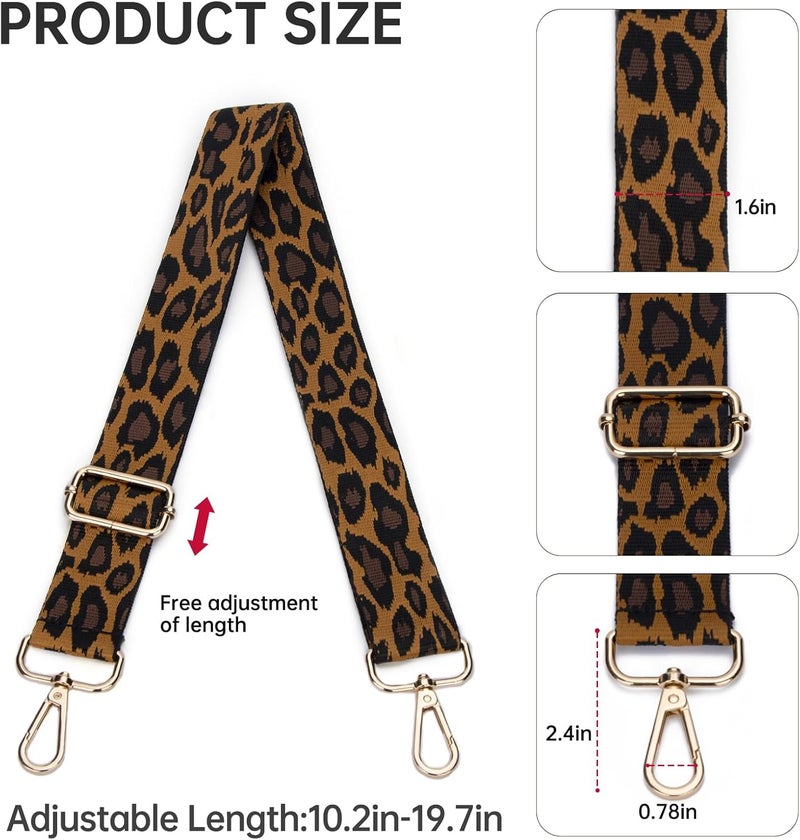 Dksongr Purse Straps Replacement Crossbody Bag Strap for Purses Adjustable Wide Shoulder Straps for Women Handbags - Image 2